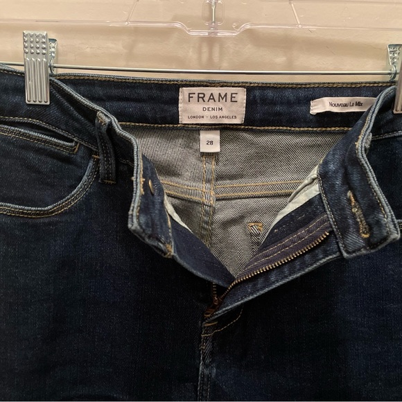 💙 NWT FRAME jeans mid-rise stretch flare - Picture 5 of 12